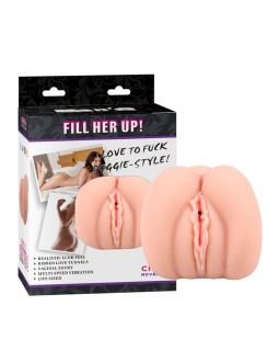 Masturbador Fill Her Up T Skin 177 cm Natural 2