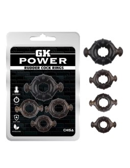 Anillos para el Pene Rudder Negro