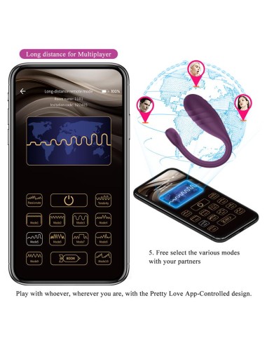 Leviathan Huevo Vibrador con APP