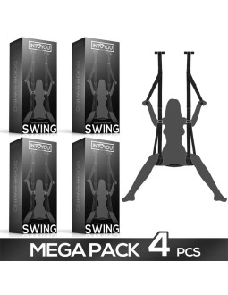 Pack de 4 Columpio de Puerta con Soporte de Manos Piernas y Asiento 2
