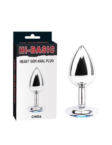 Plug Anal con Joya de Corazon Heart Gem