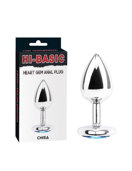 Plug Anal con Joya de Corazon Heart Gem Plug Anal con Joya de Corazon Heart Gem