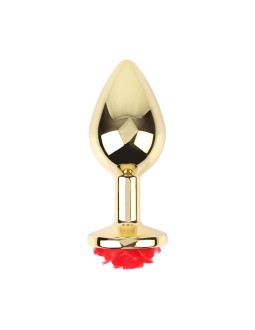 Plug Anal con Joya de Rosa Showy Rose Talla L 2