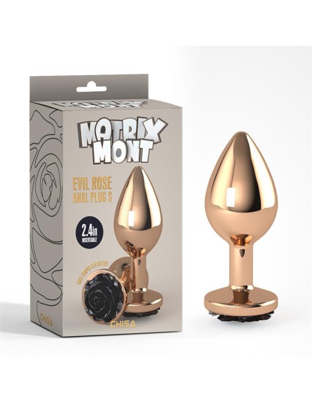 Plug Anal con Joya Evil Rose Talla S