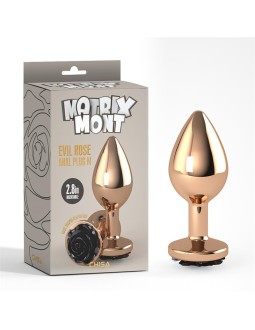 Plug Anal con Joya Evil Rose Talla M