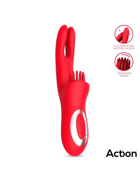 Bilma Vibrador con Movimientos Alternantes y Brushing 4 Motores