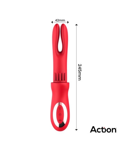 Bilma Vibrador con Movimientos Alternantes y Brushing 4 Motores