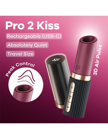 Deep Kiss Air Pulse Vibrator