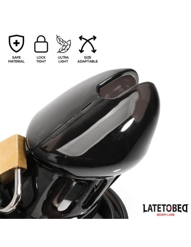 Jaula de Pene de Castidad Short Negro