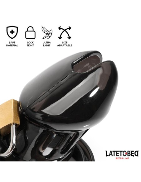 Jaula de Pene de Castidad Short Negro