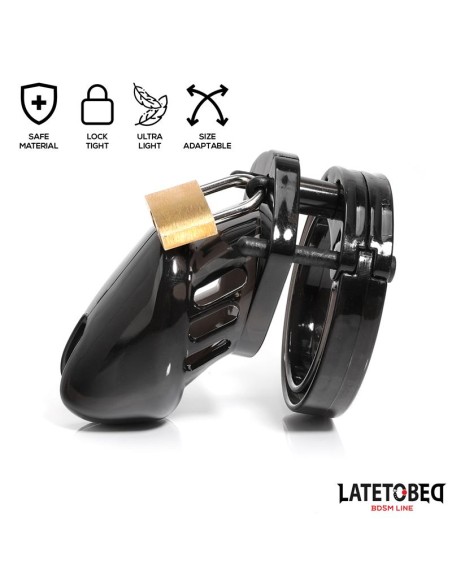 Jaula de Pene de Castidad Short Negro