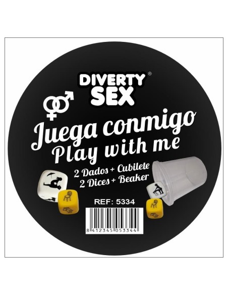 Cubilete de 2 Dados Hetero Posturas y Lugar