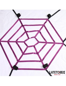 Set de Ataduras para la Cama en Tela de Arana