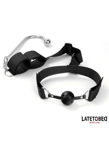 Ataduras con Mordaza Esposas y Gancho Anal