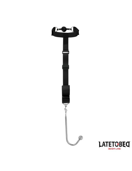 Ataduras con Mordaza Esposas y Gancho Anal