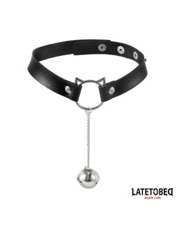 Choker con Aro con Orejitas y Cascabel