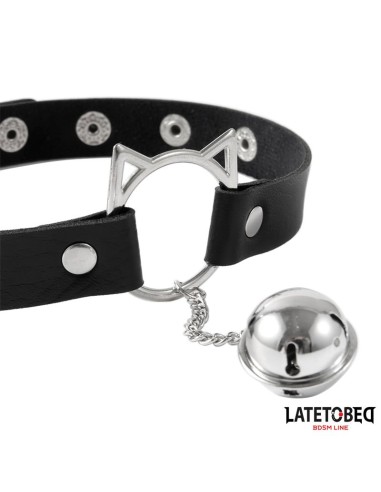 Choker con Aro con Orejitas y Cascabel