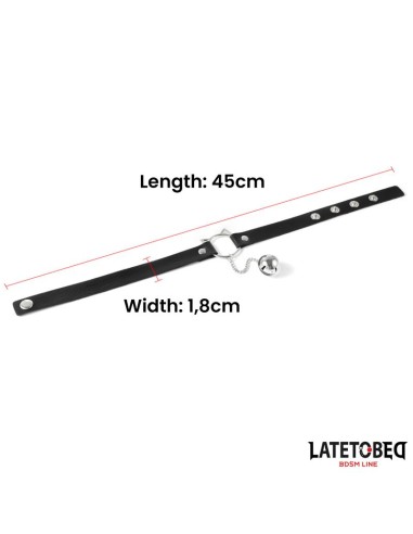 Choker con Aro con Orejitas y Cascabel