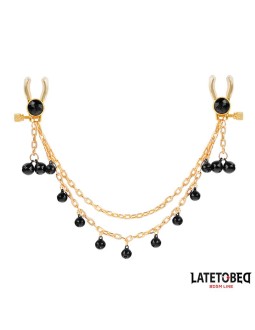 Pinzas para Pezones con Cadena y Cascabeles