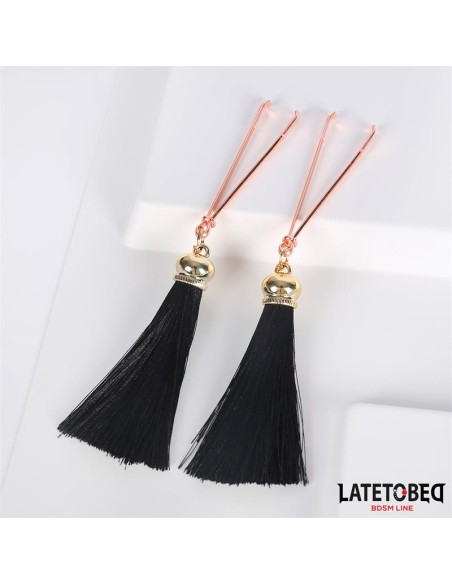 Pinzas para Pezones con Flecos