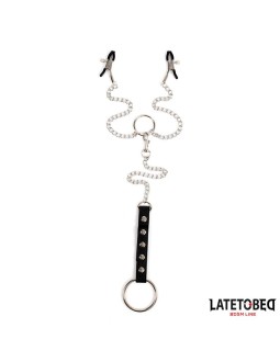 Pinzas para Pezones con Anillo para el Pene