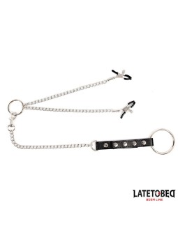 Pinzas para Pezones con Anillo para el Pene 2