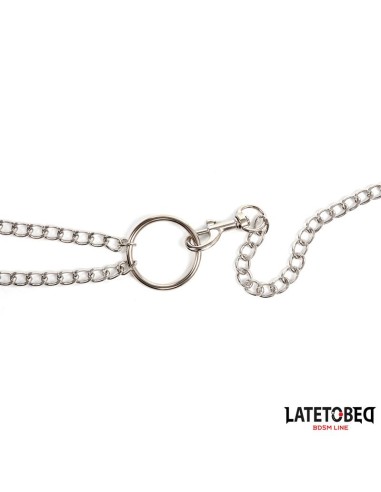 Pinzas para Pezones con Anillo para el Pene