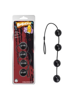 Bolas Vaginales y Anales 55 x 4 cm Negro 2