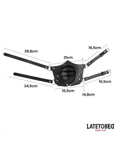 Mascara Estilo Punk Ajustable