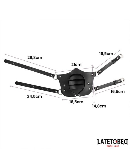 Mascara Estilo Punk Ajustable