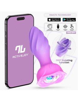 Moxy Plug Anal con Rotacion 360º con App