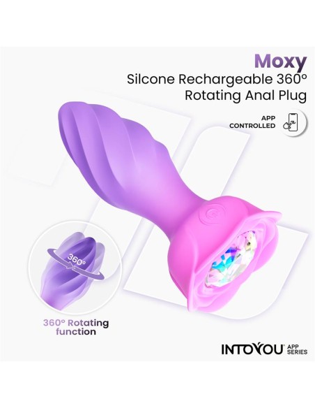 Moxy Plug Anal con Rotacion 360º con App Moxy Plug Anal con Rotacion 360º con App