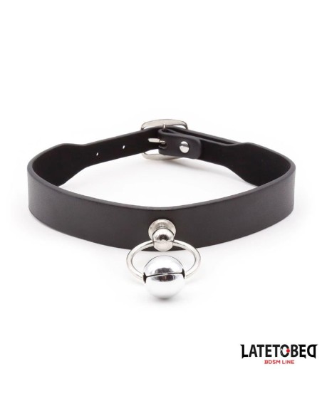 Collar con Cascabel y Correa