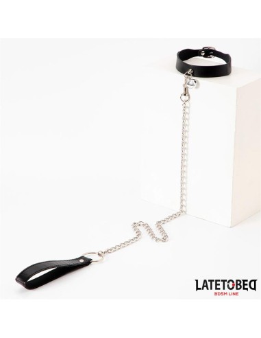 Collar con Cascabel y Correa