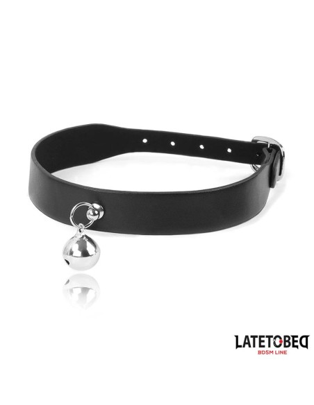 Collar con Cascabel y Correa