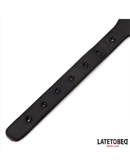 Collar con Cascabel y Correa