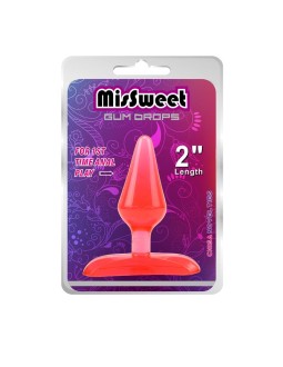 Plug Anal Gun Drops Rojo 66 x 24cm 2