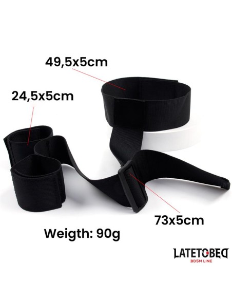 Collar con Restricciones Ajustable con Velcro