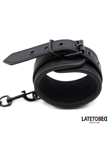 Esposas con Cadena Negro Solido