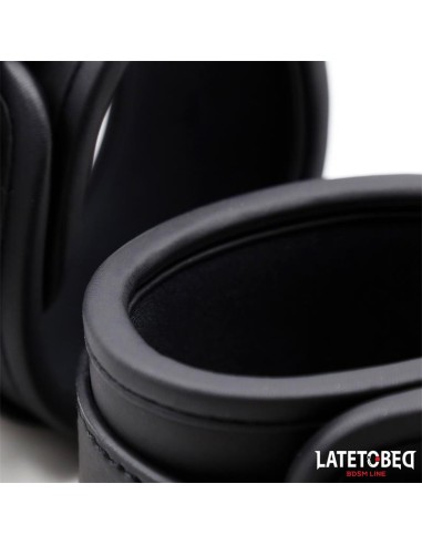 Esposas con Cadena Negro Solido