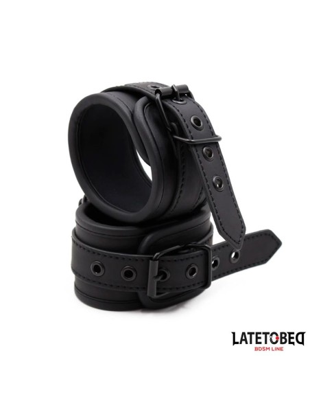 Esposas para Tobillos Negro Solido