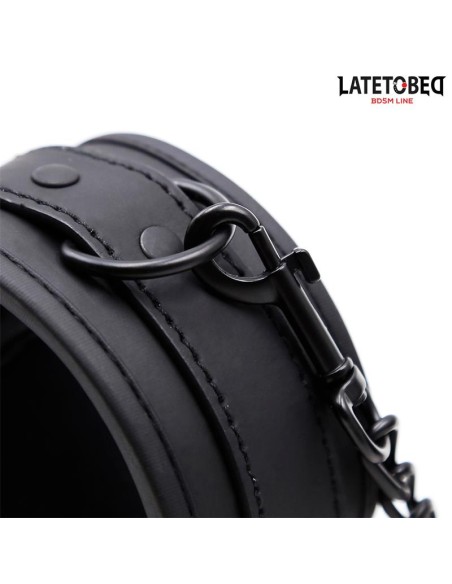 Esposas para Tobillos Negro Solido