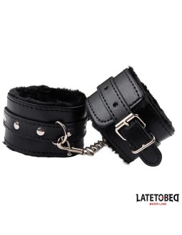 Esposas para Tobillos con Pelo Negro