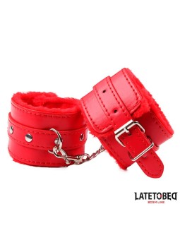 Esposas para Tobillos con Pelo Rojo 2