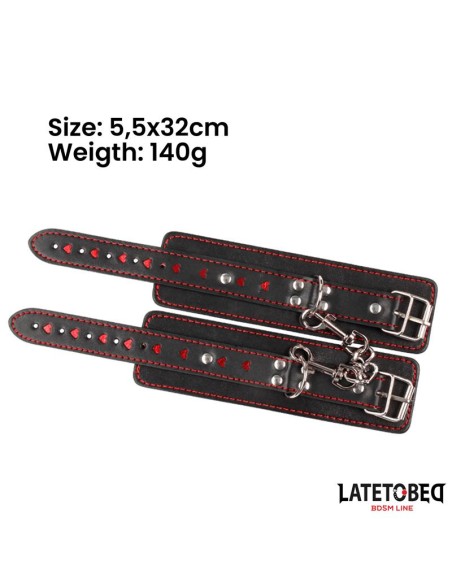 Esposas para Tobillos con Cadena y Corazones