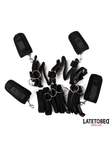 Ataduras para la Cama con 4 Enganches