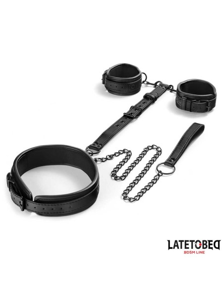 Restricciones con Collar con Correa y Esposas