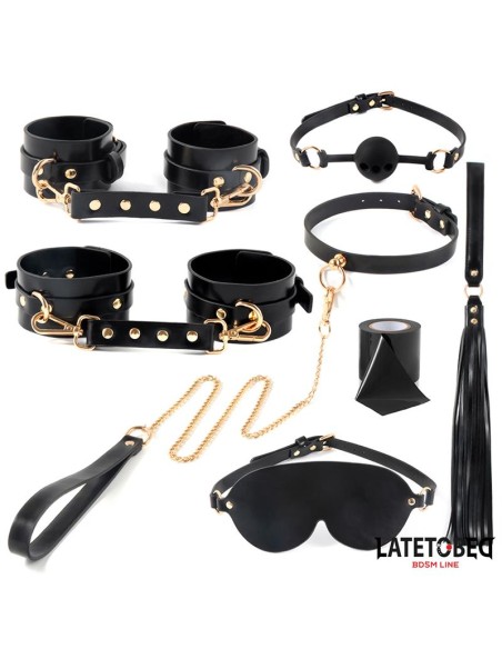 Kit de Bondage 8 Pz con Bolsa de Almacenaje