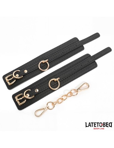 Esposas con Cadena Dorada