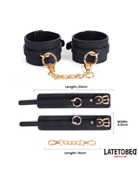 Esposas con Cadena Dorada